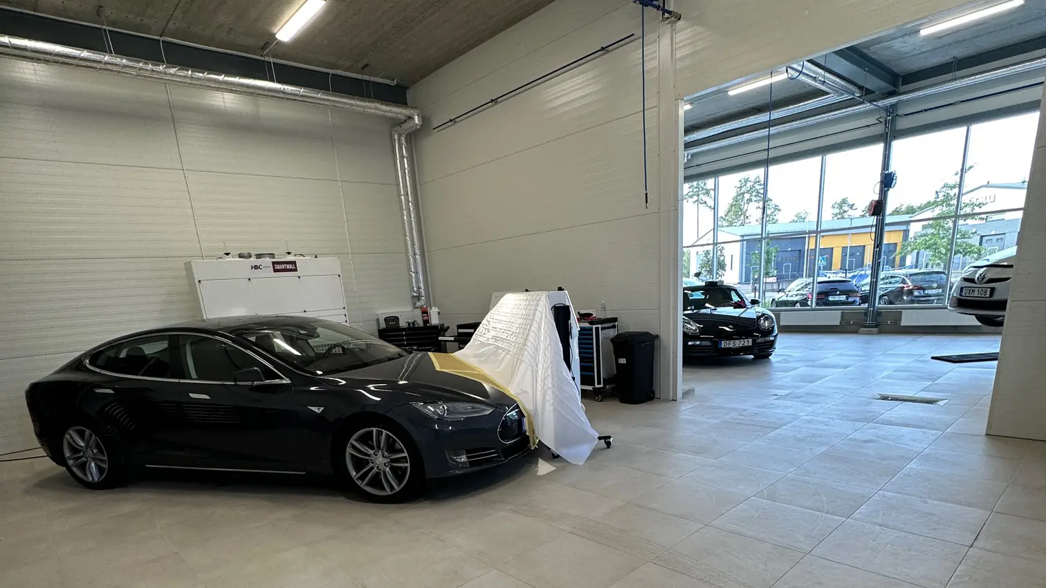 Inside Repair2care center in Järfälla, Stockholm