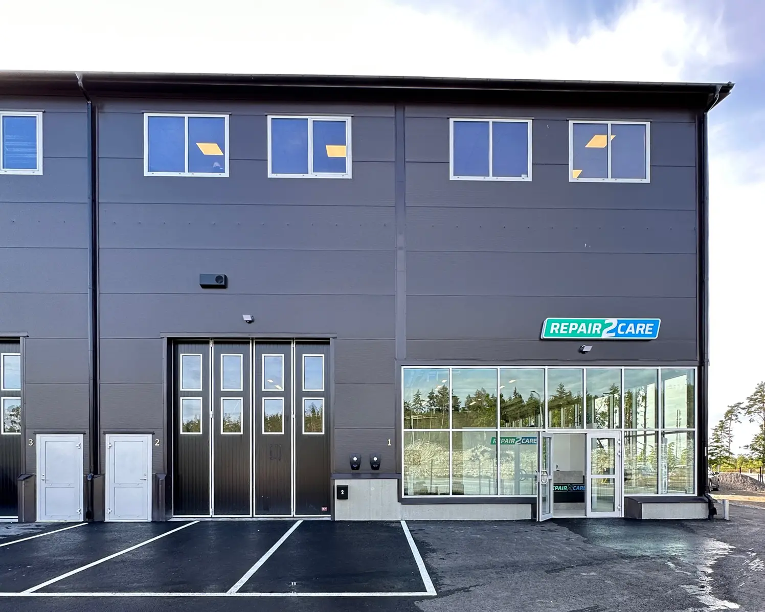 En typisk R2C-verkstad. Hur en typisk Repair2Care-workshop kan se ut